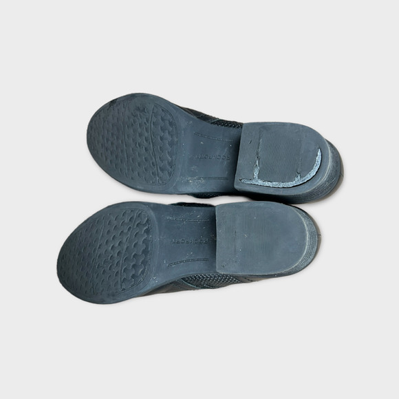 Rockport Cobb Hill | Oliana Panel Leather Boots | Black Size 8 - Picture 8 of 9